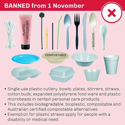 Are plastic straws banned in nsw