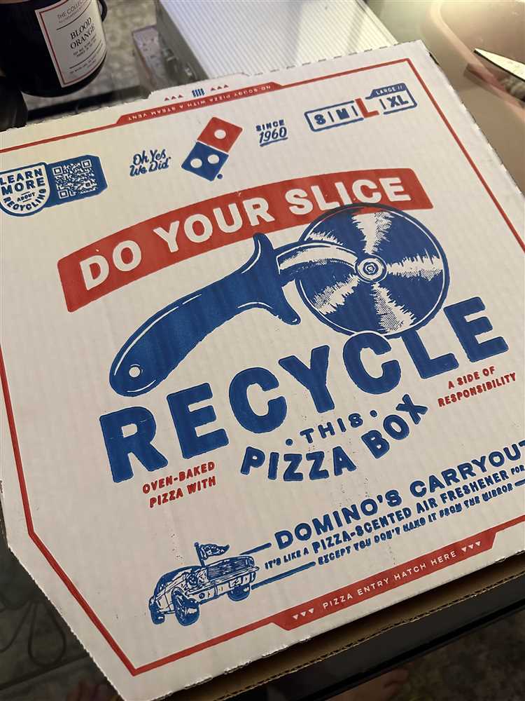 Breaking Down the Pizza Box for Recycling