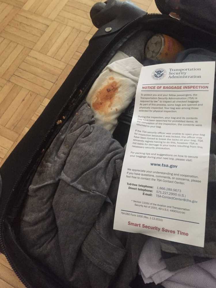 Prohibited Items in Checked Baggage