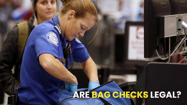 Can stores legally check your bag?