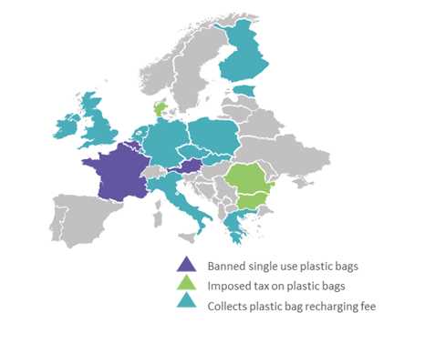 Did Europe ban plastic bags?