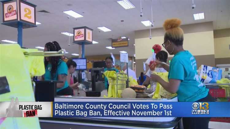 Do you have to pay for bags in Baltimore County?