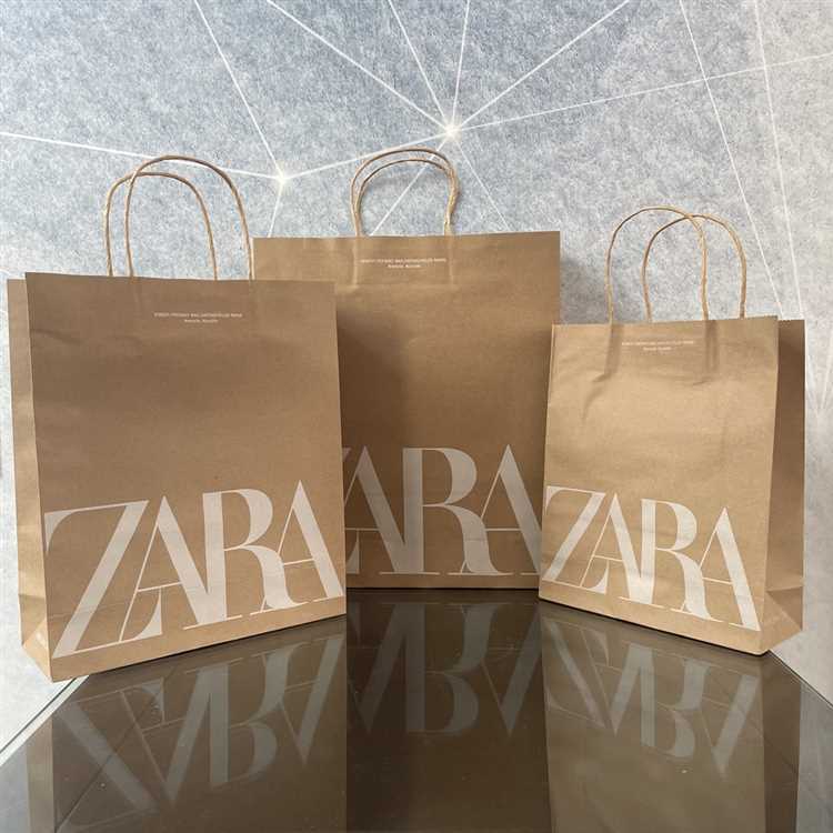 Zara's Efforts to Reduce Paper Bag Usage