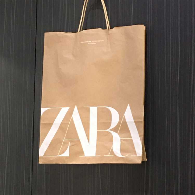 Price for Zara's Paper Bags