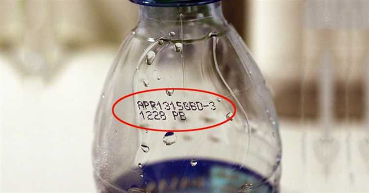 Table: Recommended Shelf Life of Bottled Water