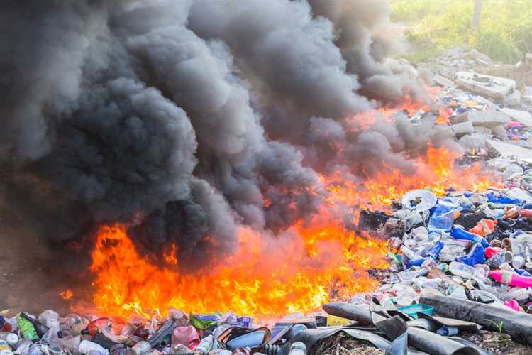 How can we burn plastic without pollution?