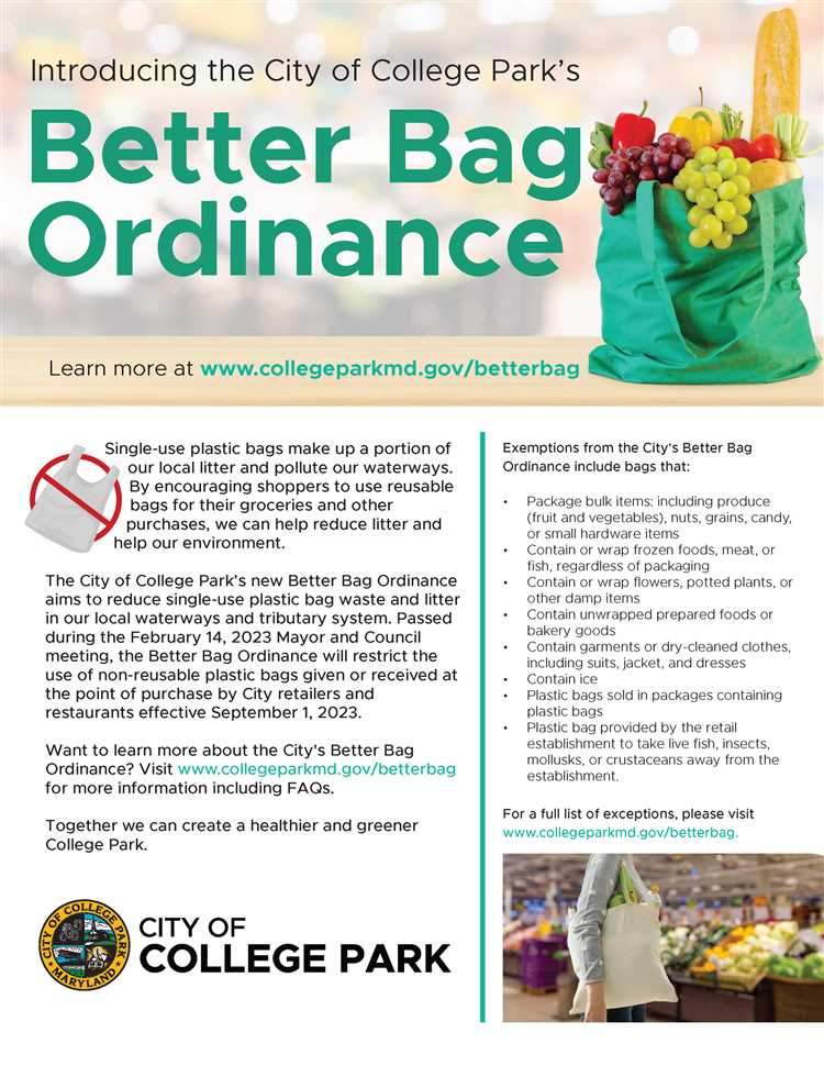 How much is PG County plastic bag fee?