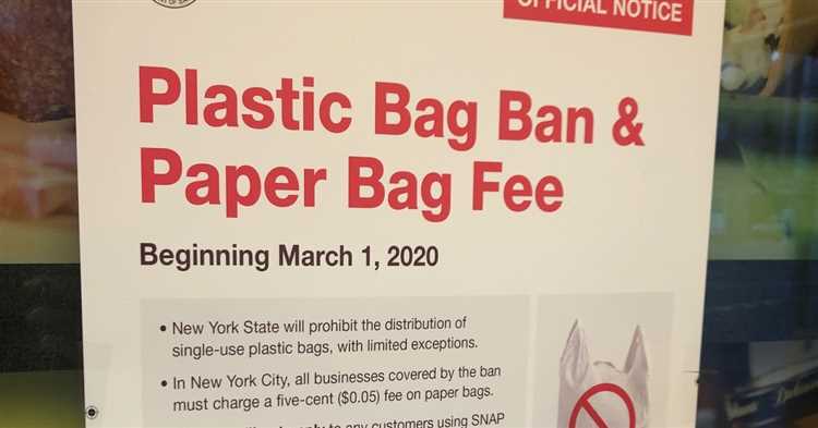 Is single-use plastic banned in New York?