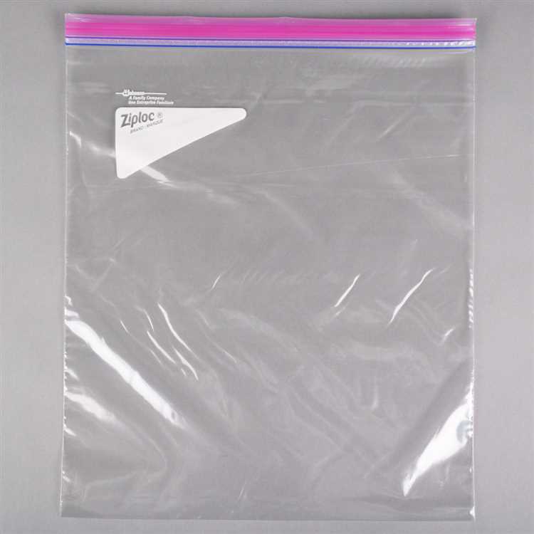 What number of plastic are Ziploc bags?