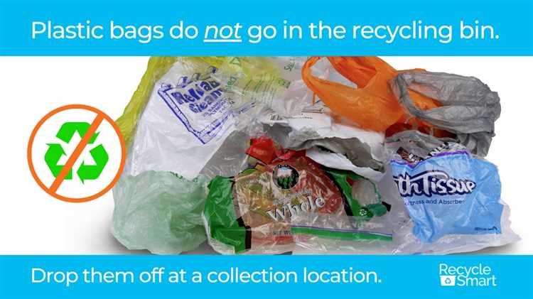 Where do plastic bags go when not recycled?