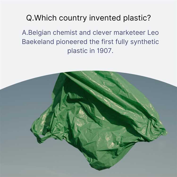 Plastic Invention in the 19th Century