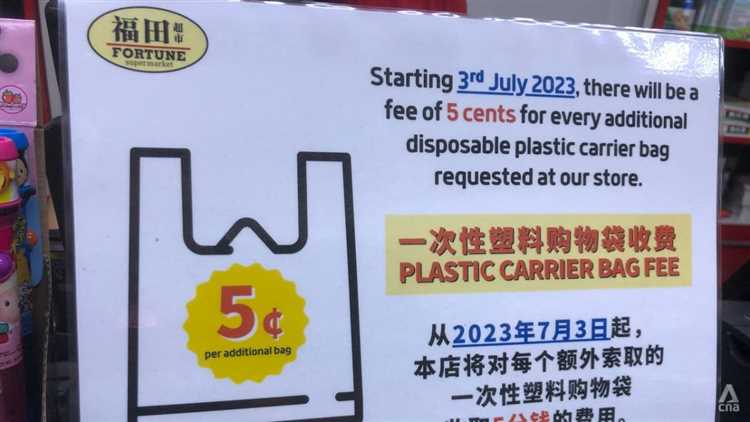 Decrease in Plastic Bag Usage