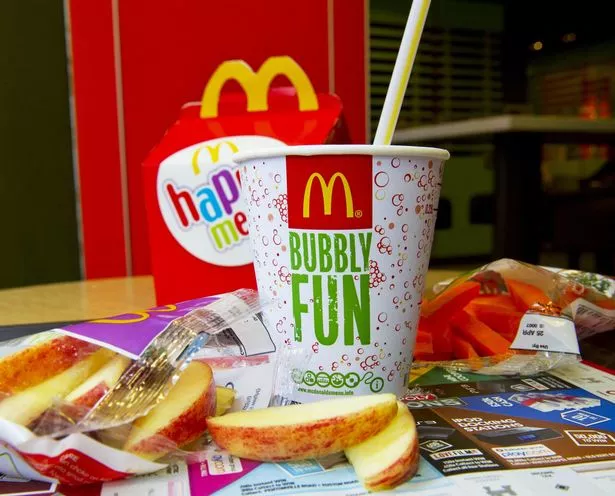 Fast food chain removes toys from their meals